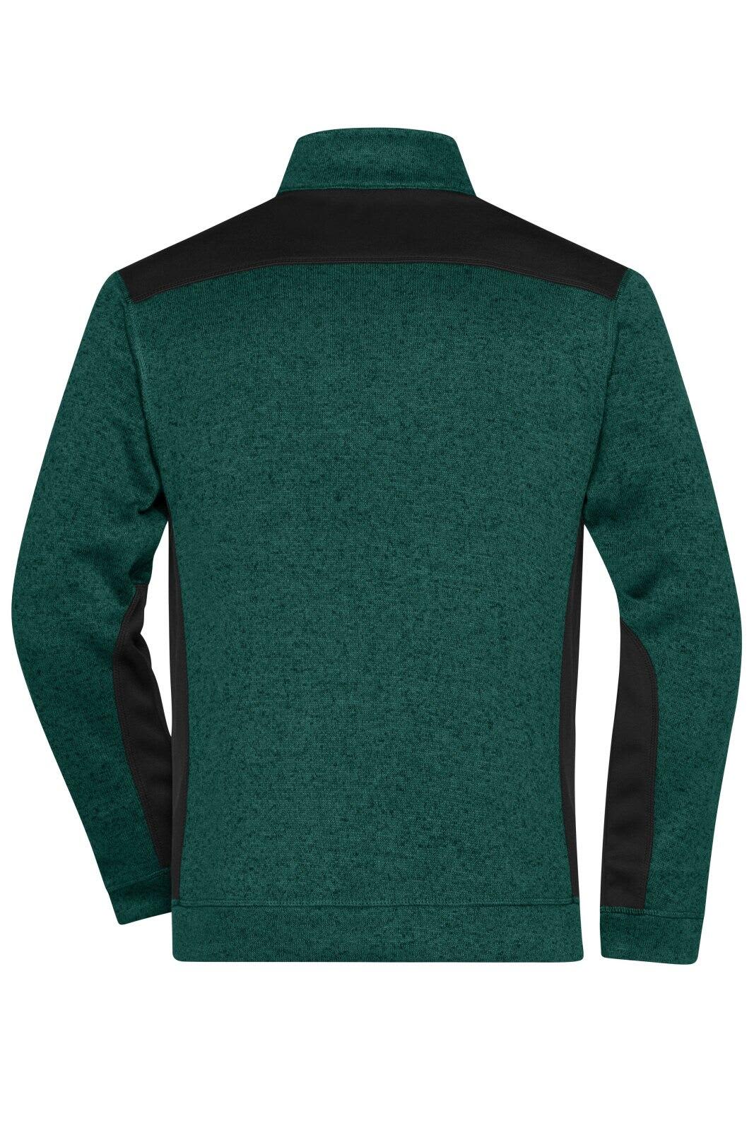 Mens Knitted Workwear Fleece Jacket