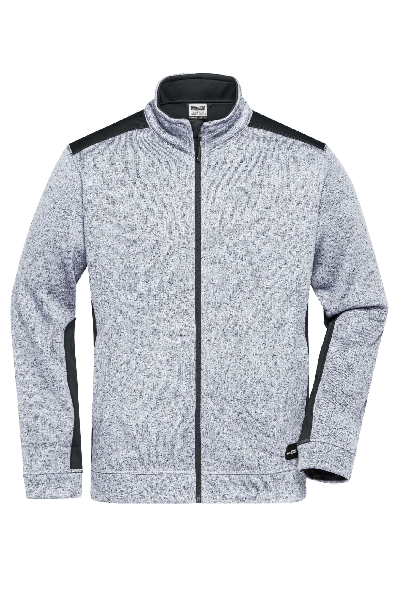 Mens Knitted Workwear Fleece Jacket