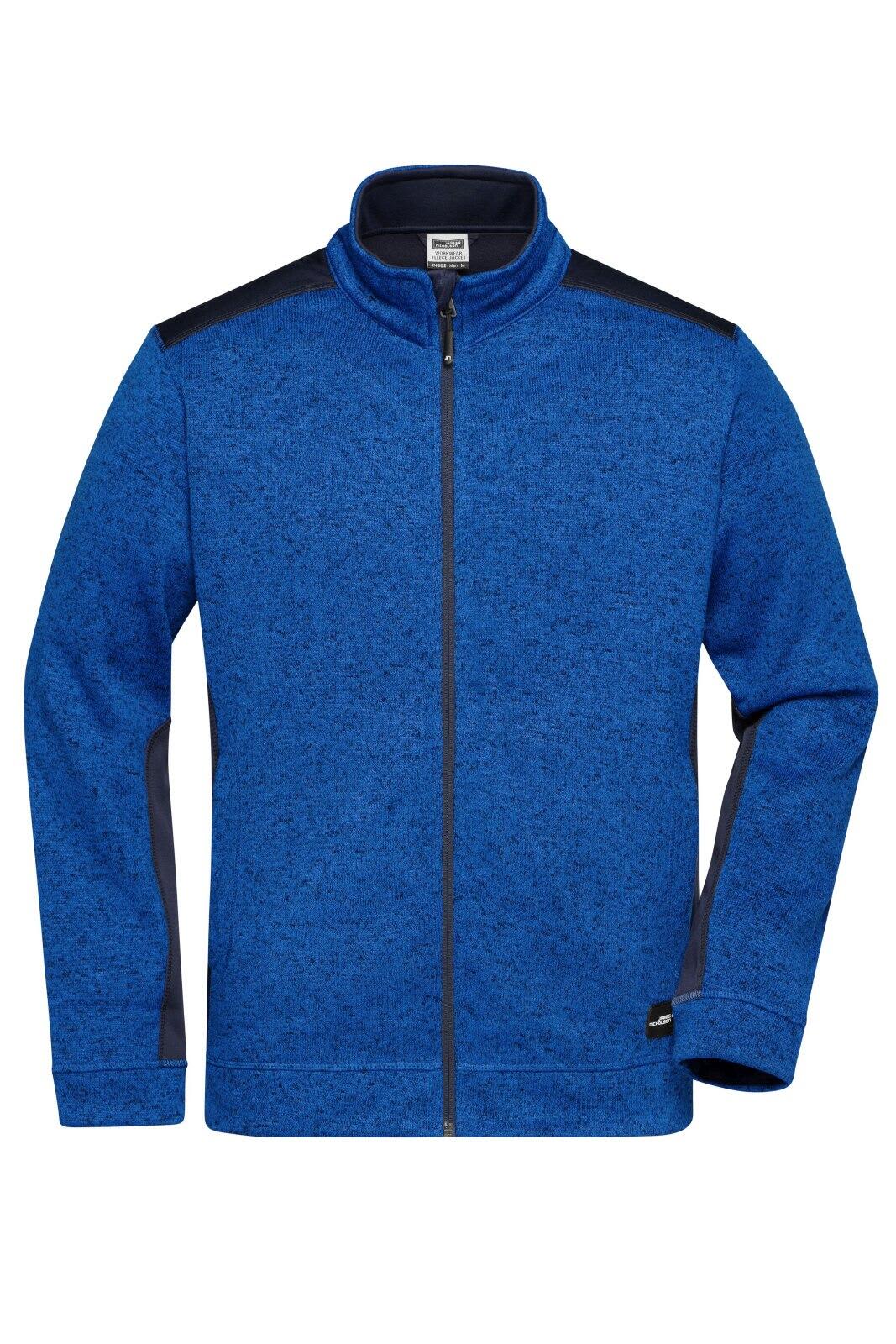 Mens Knitted Workwear Fleece Jacket