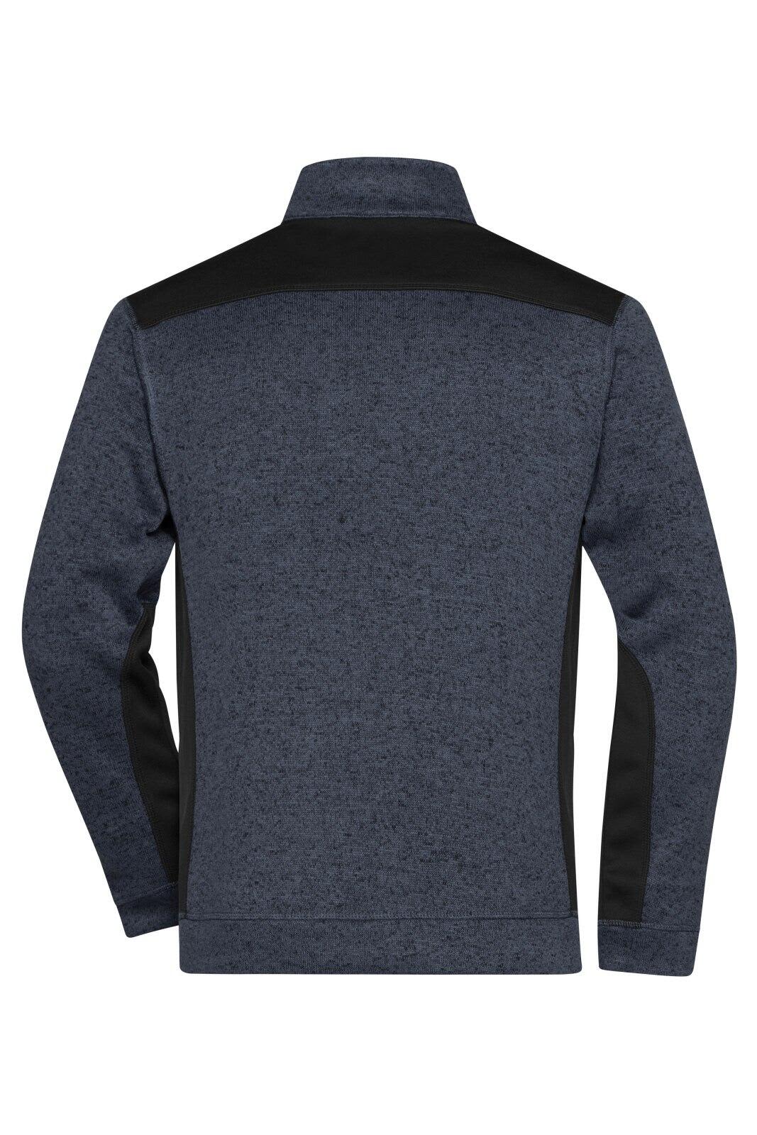 Mens Knitted Workwear Fleece Half-Zip