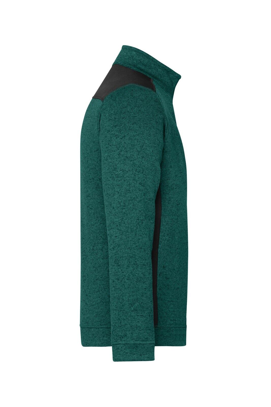 Mens Knitted Workwear Fleece Half-Zip