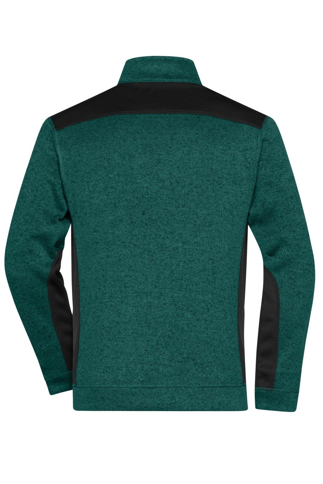 Mens Knitted Workwear Fleece Half-Zip