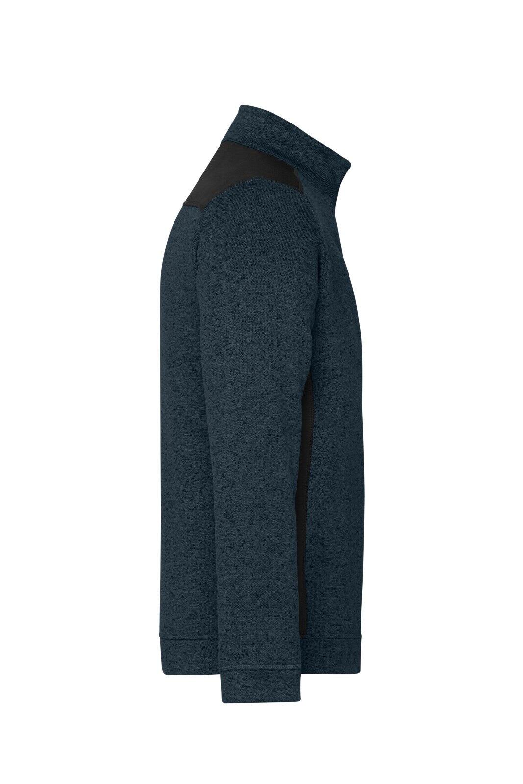 Mens Knitted Workwear Fleece Half-Zip