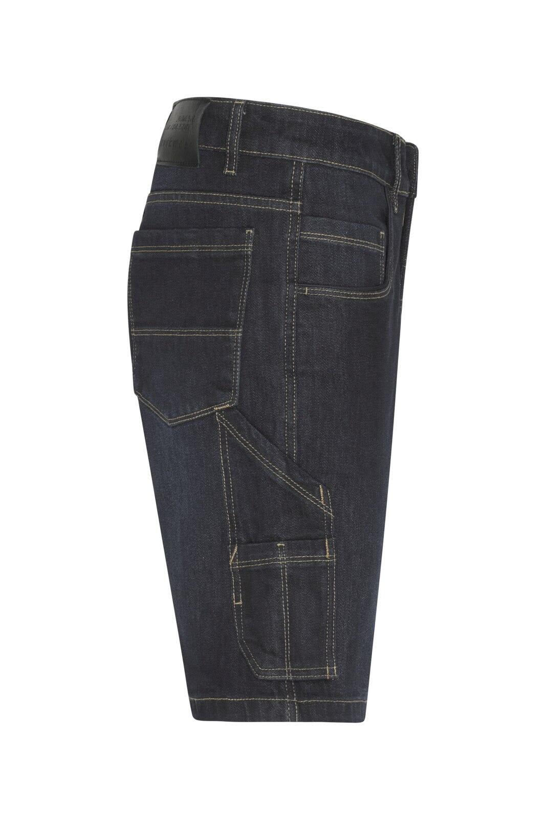 Workwear Stretch Bermuda Jeans