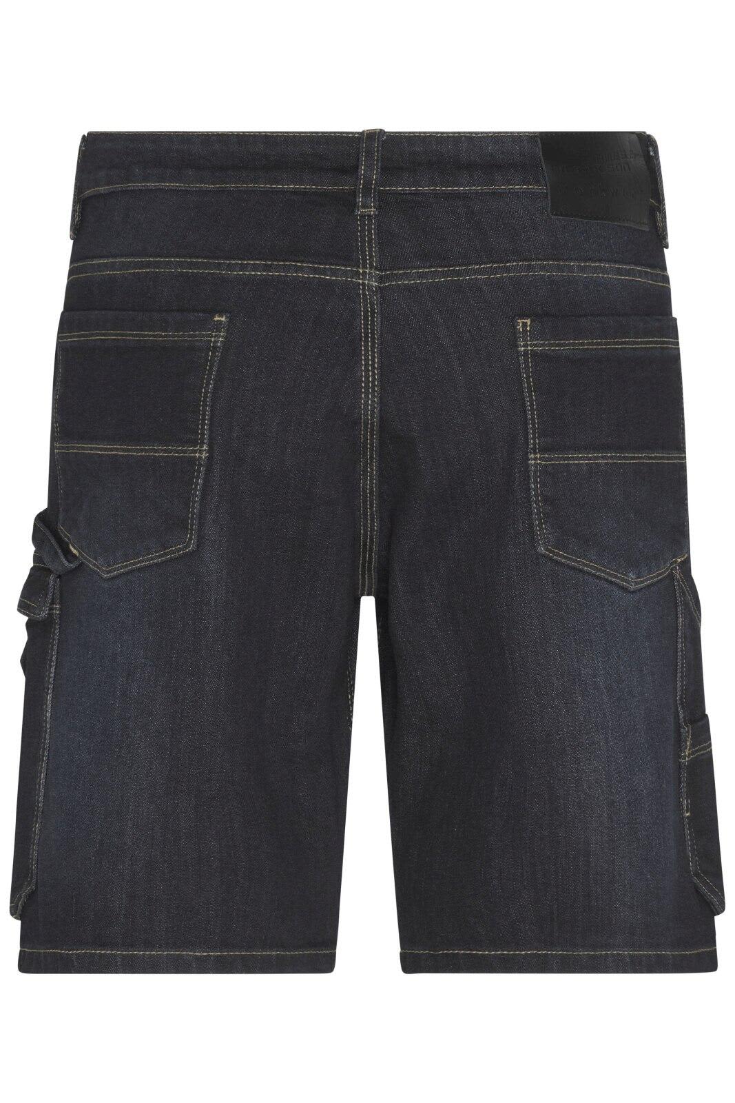 Workwear Stretch Bermuda Jeans