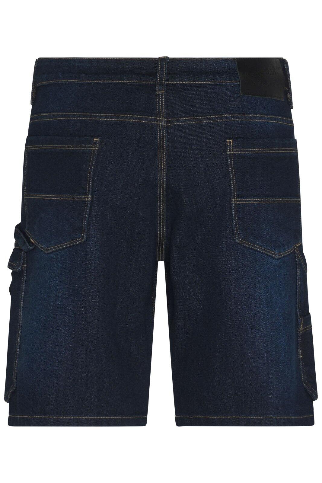Workwear Stretch Bermuda Jeans