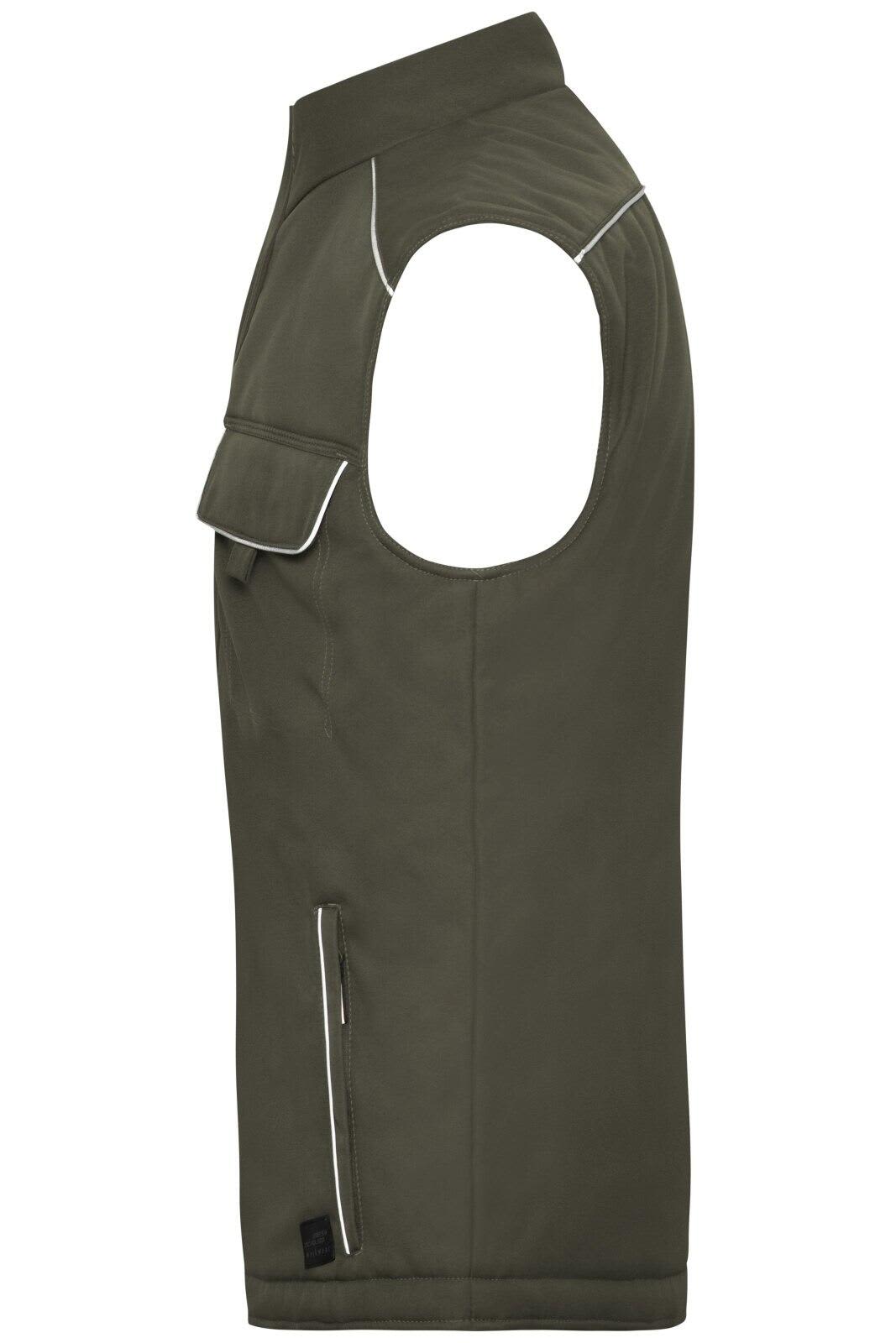 Workwear Softshell Padded Vest