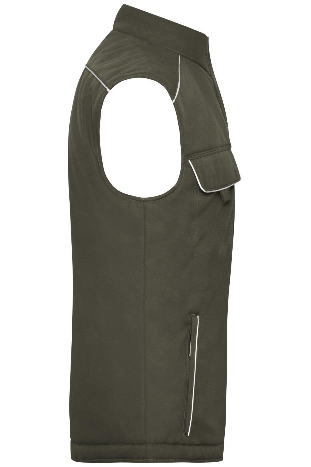 Workwear Softshell Padded Vest
