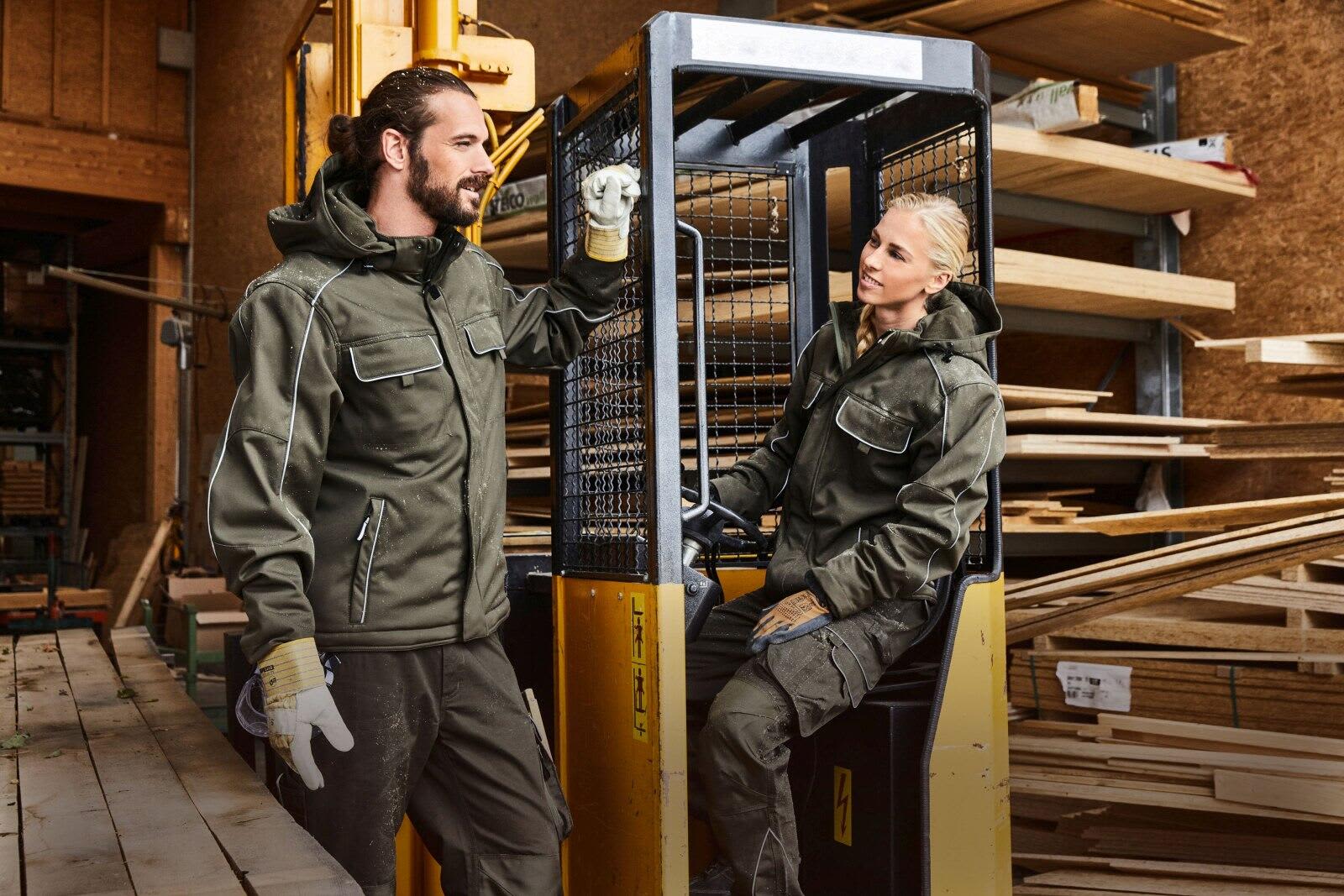 Workwear Softshell Padded Jacket