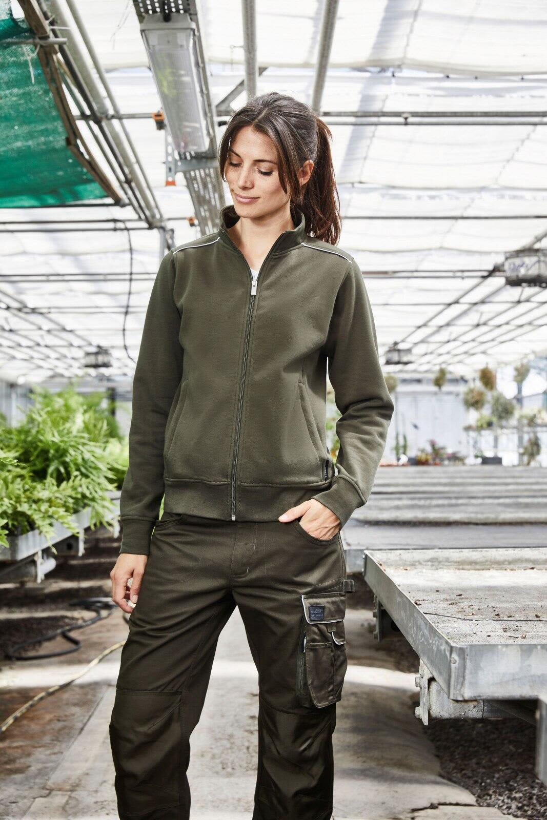 Ladies Workwear Sweat-Jacket
