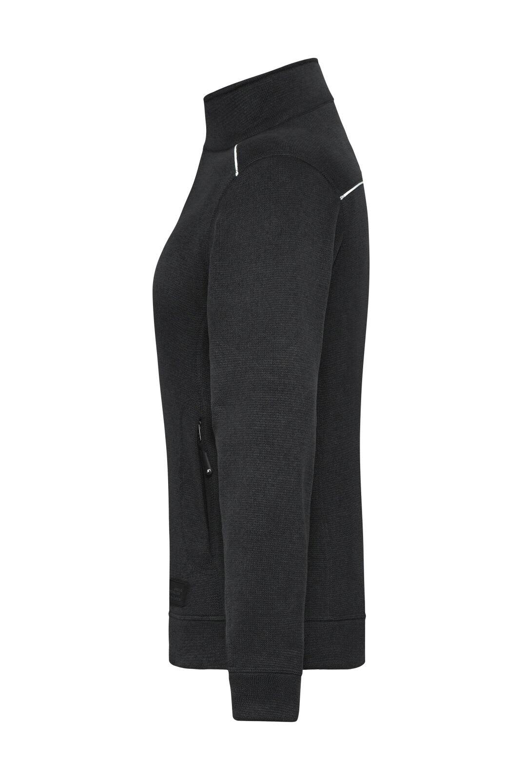Ladies Knit Workwear Fleece Jacket