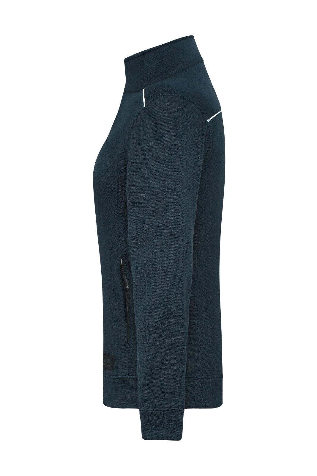 Ladies Knit Workwear Fleece Jacket