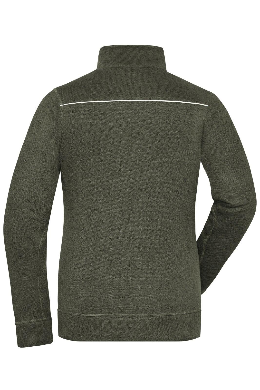 Ladies Knit Workwear Fleece Jacket