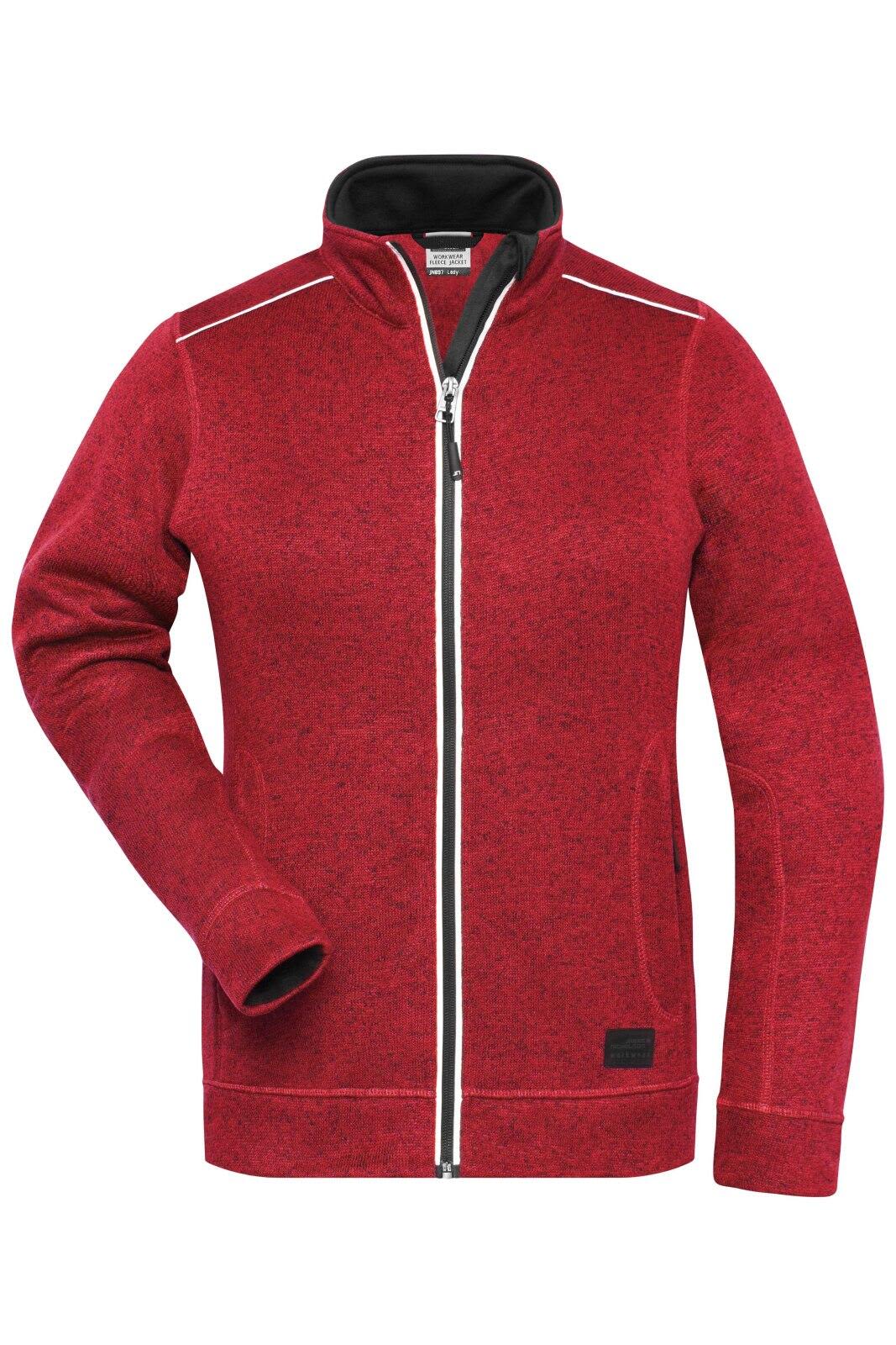 Ladies Knit Workwear Fleece Jacket
