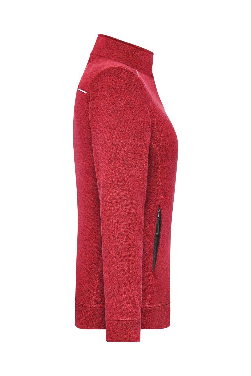 Ladies Knit Workwear Fleece Jacket
