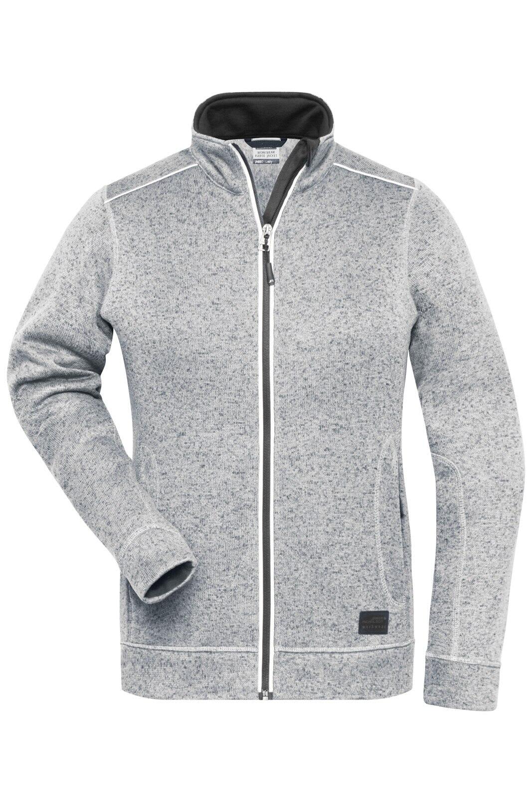 Ladies Knit Workwear Fleece Jacket