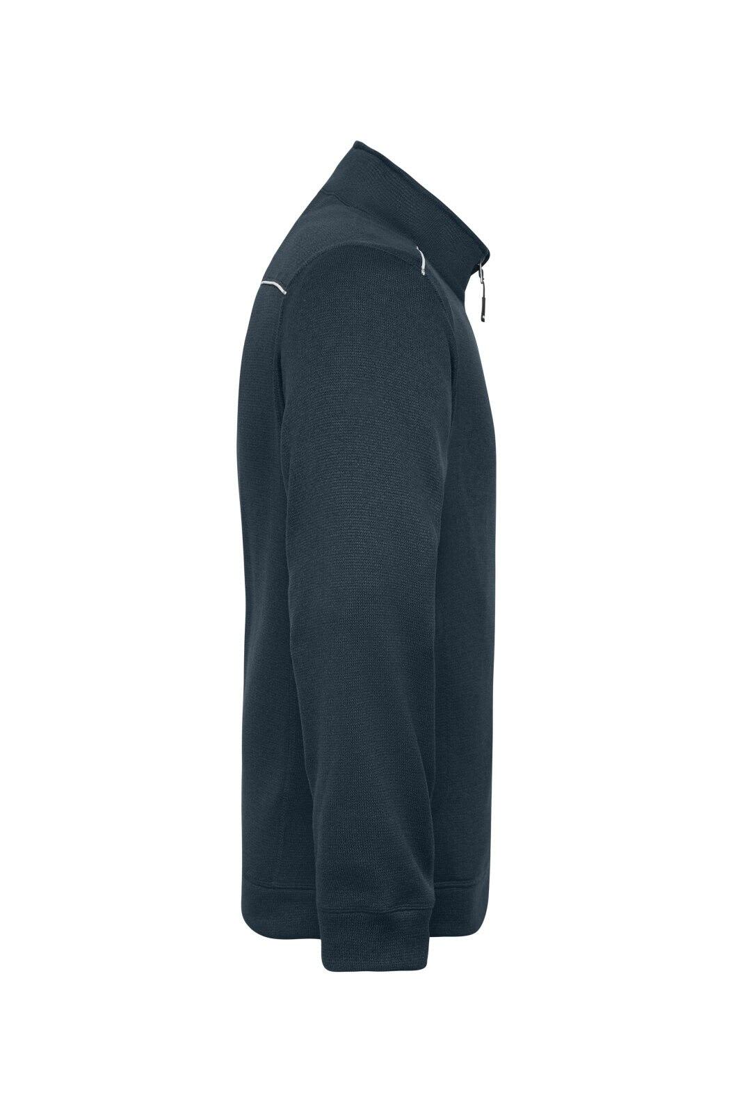 Mens Knit Workwear Fleece Jacket