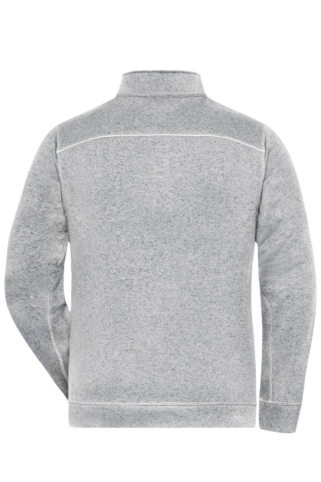 Mens Knit Workwear Fleece Jacket