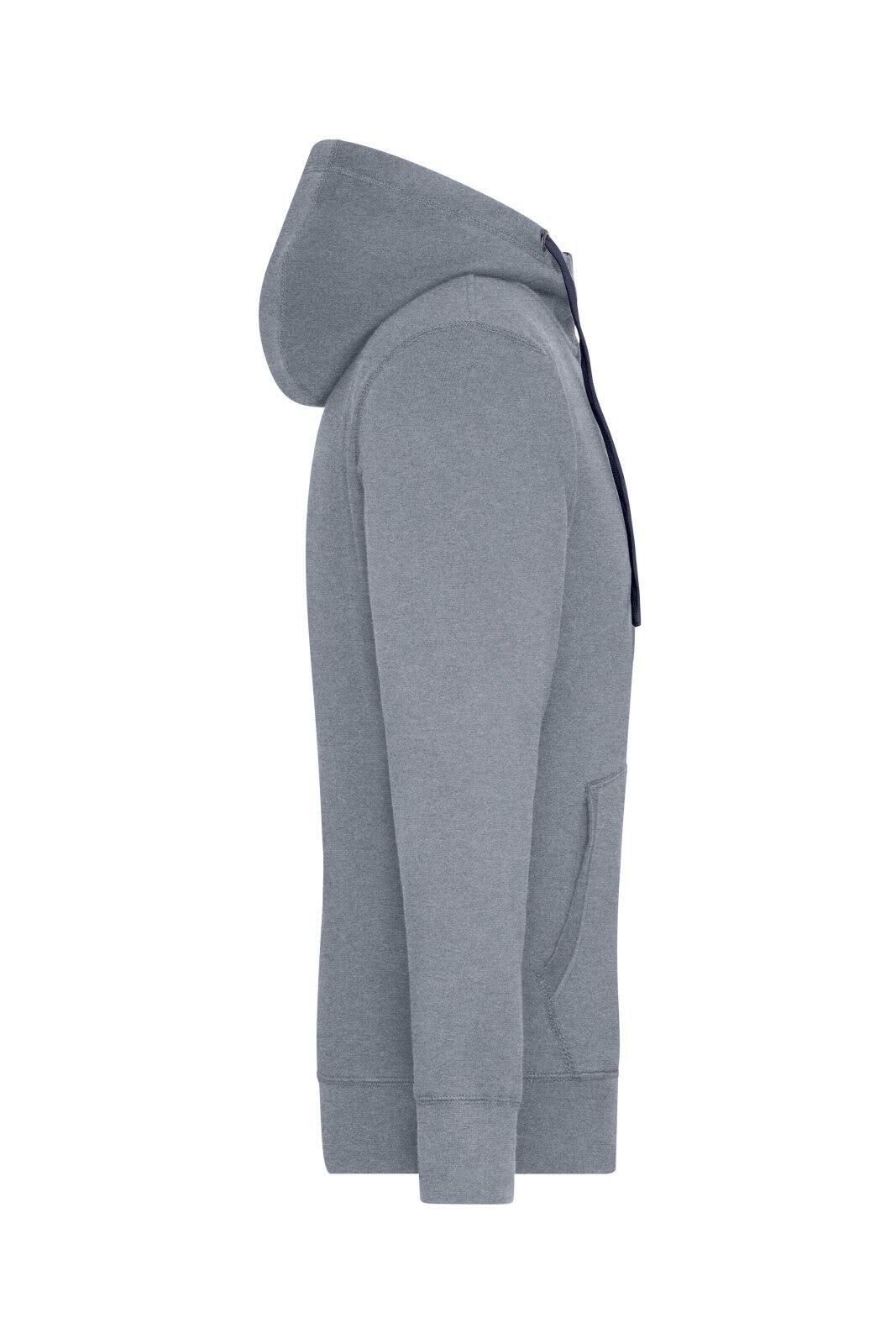 Mens Lifestyle Zip-Hoodie