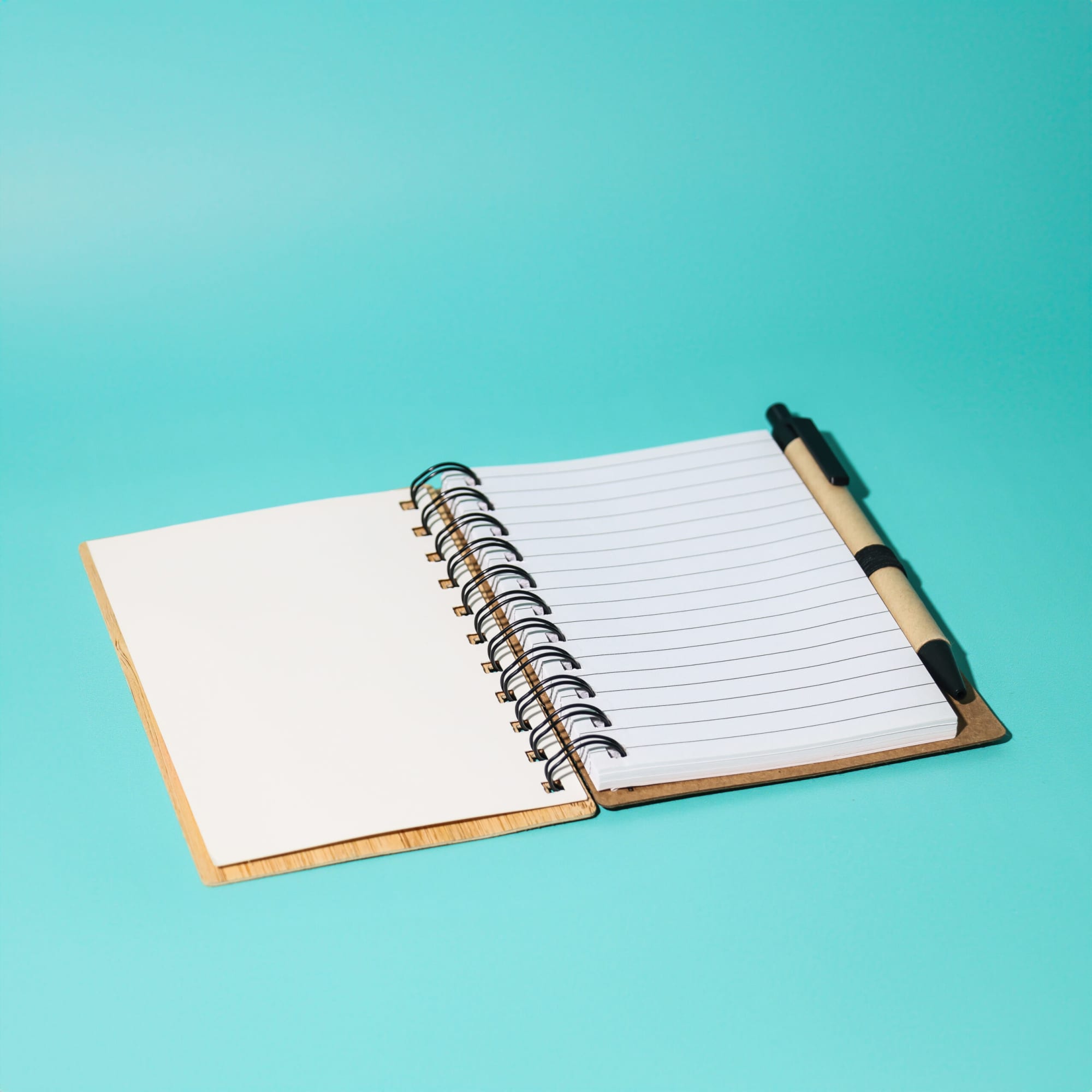 Bamboo Notebook with Pen