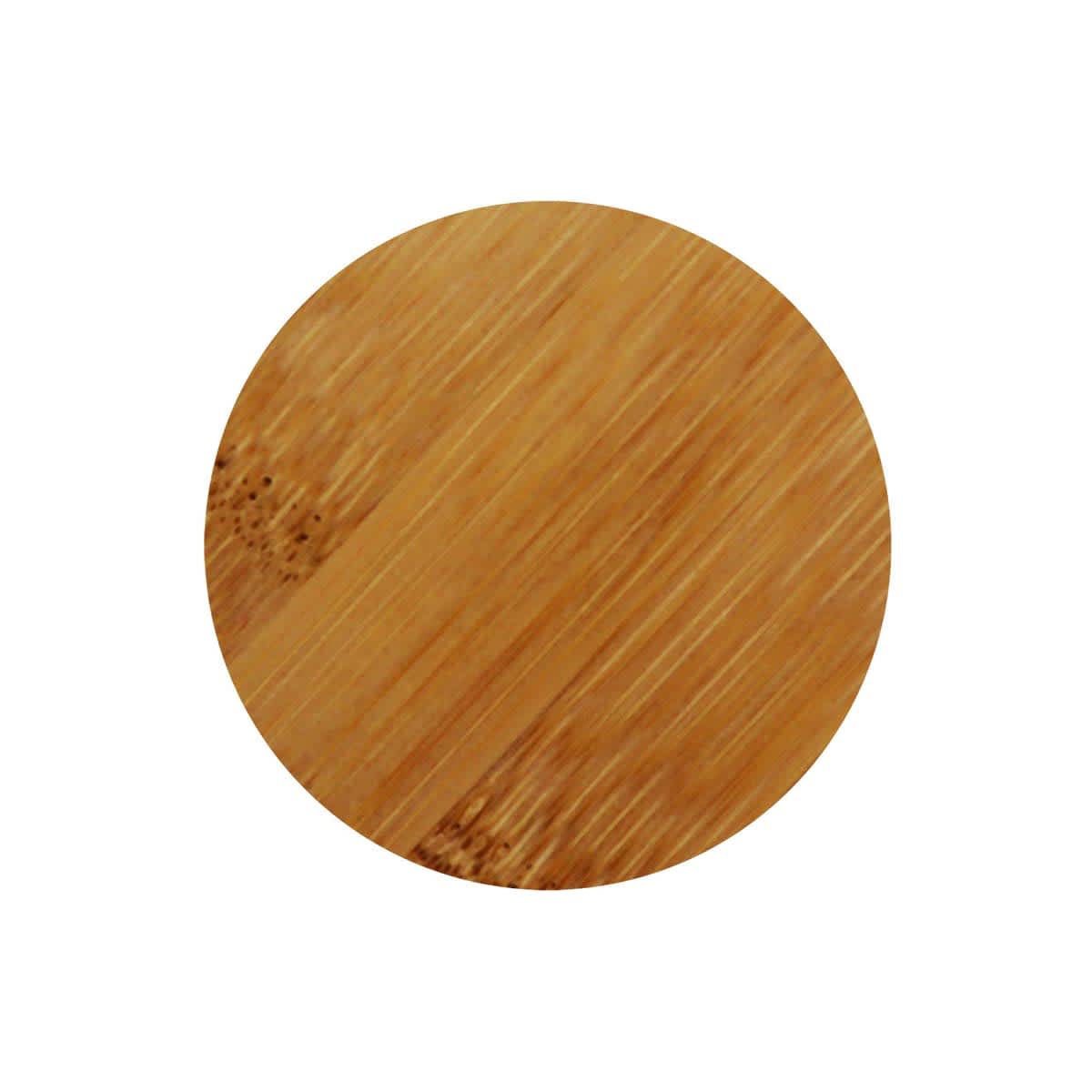 Round Bamboo Bottle Opener