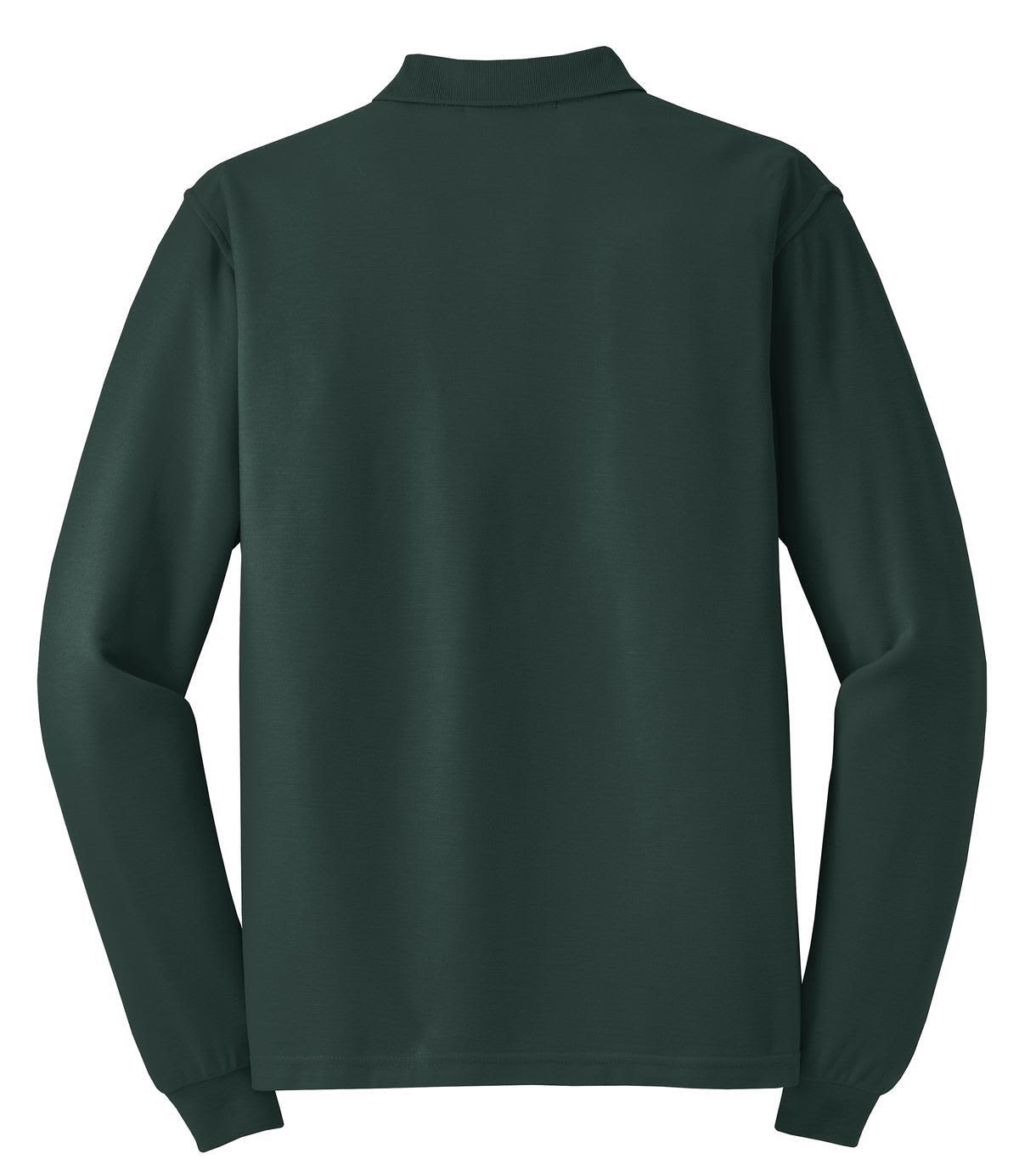 Port Authority Silk Touch Long Sleeve Polo