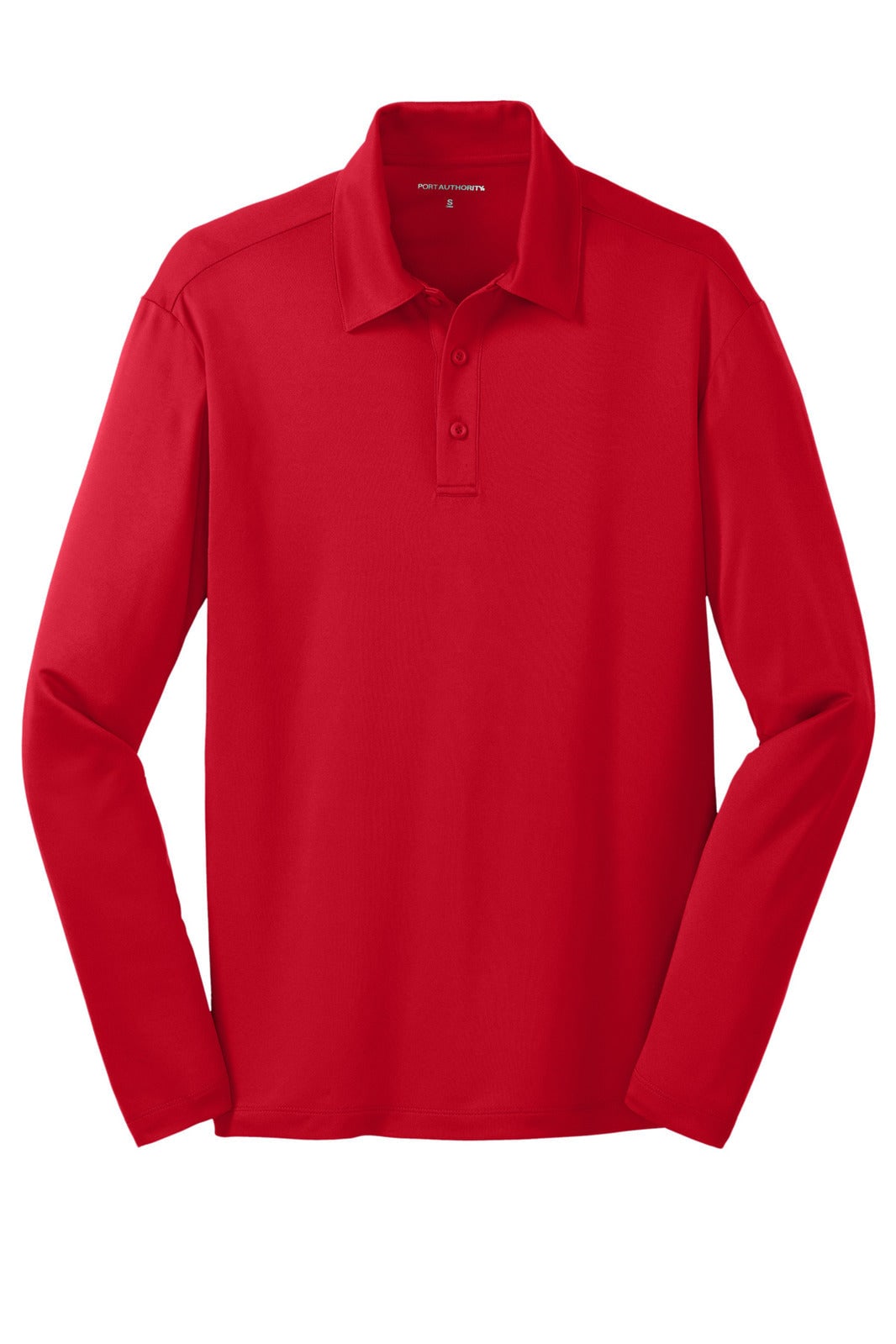 Port Authority Silk Touch Performance Long Sleeve Polo