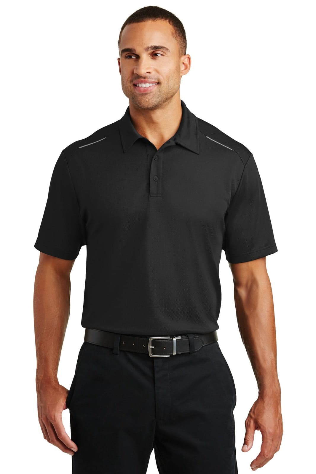 Port Authority Pinpoint Mesh Polo