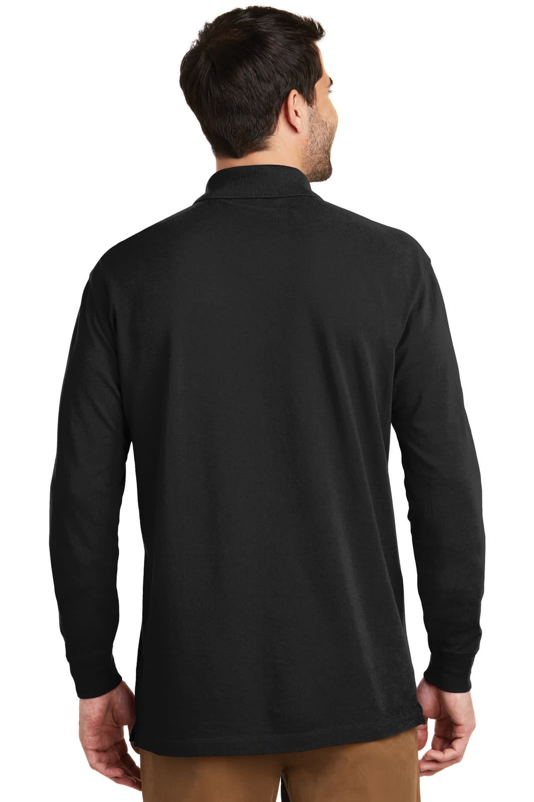 Port Authority EZCotton Long Sleeve Polo