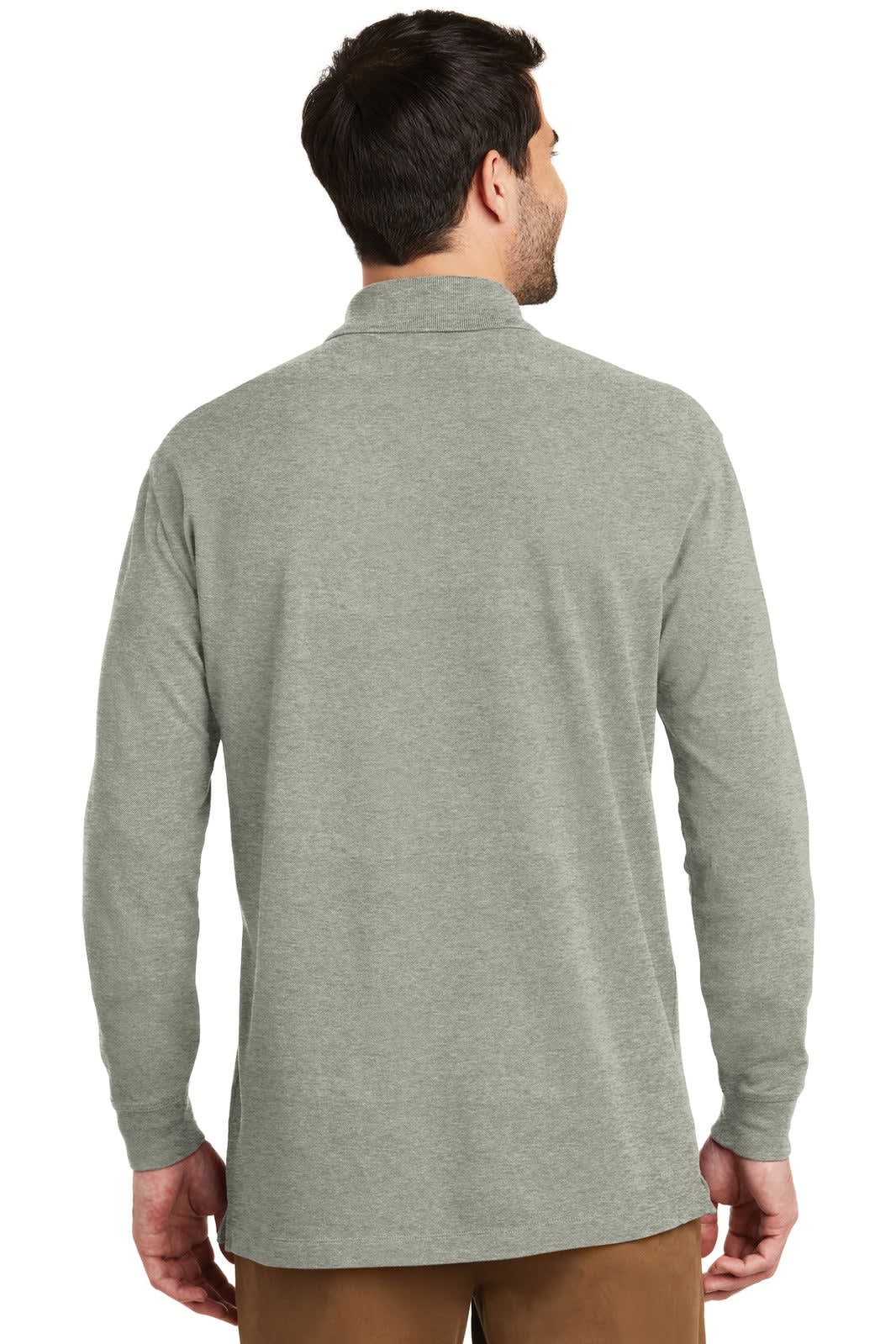 Port Authority EZCotton Long Sleeve Polo