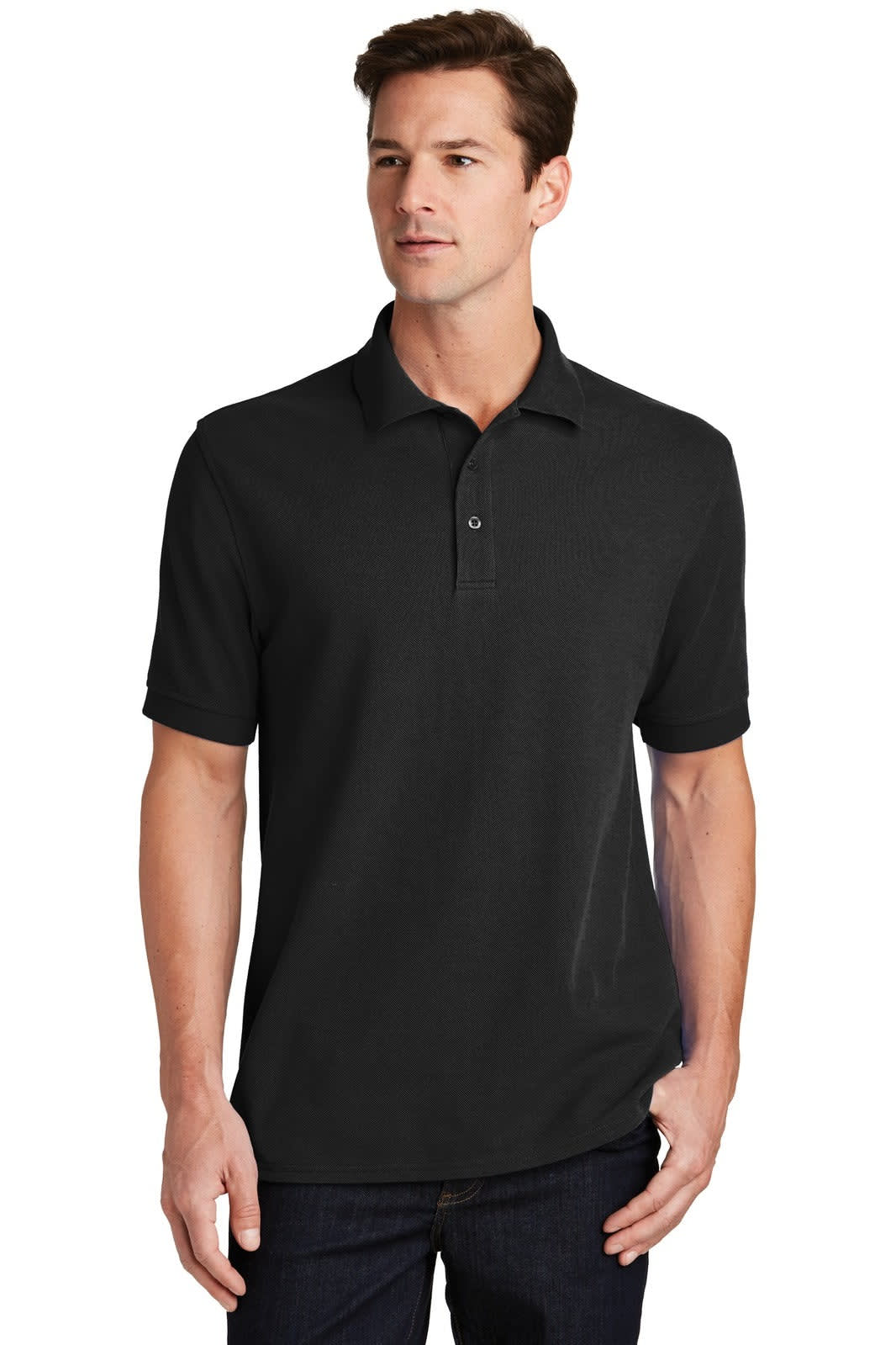 Port & Company Ring Spun Pique Polo