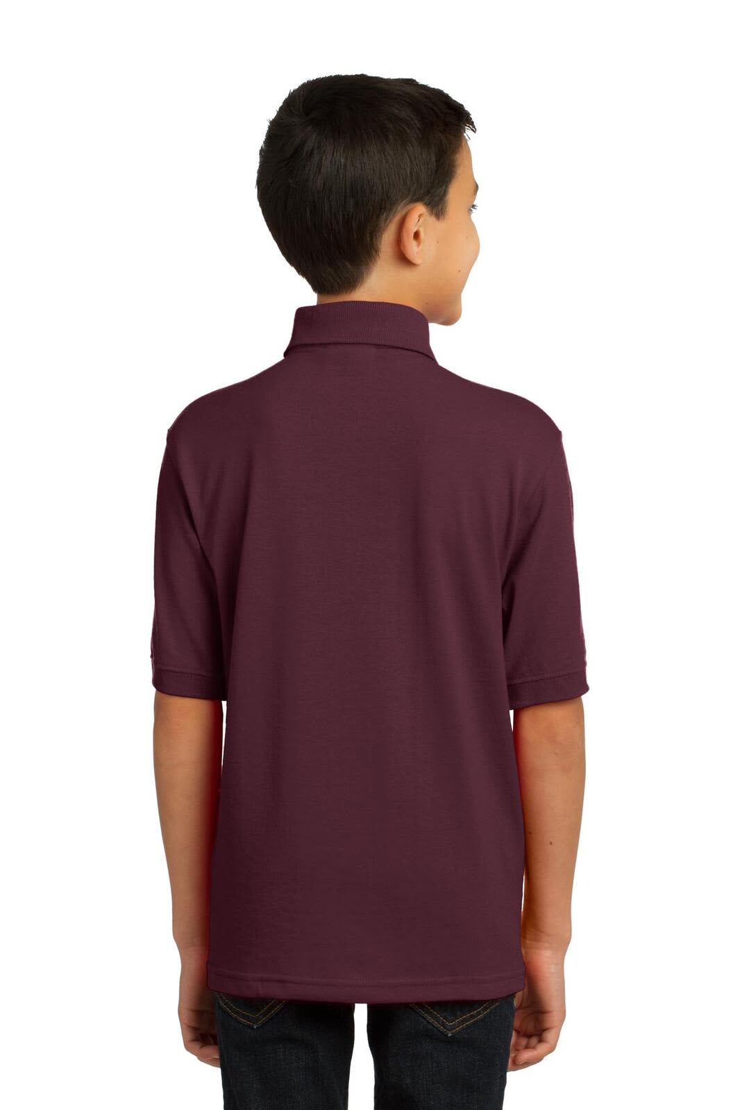 Port & Company Youth Core Blend Jersey Knit Polo