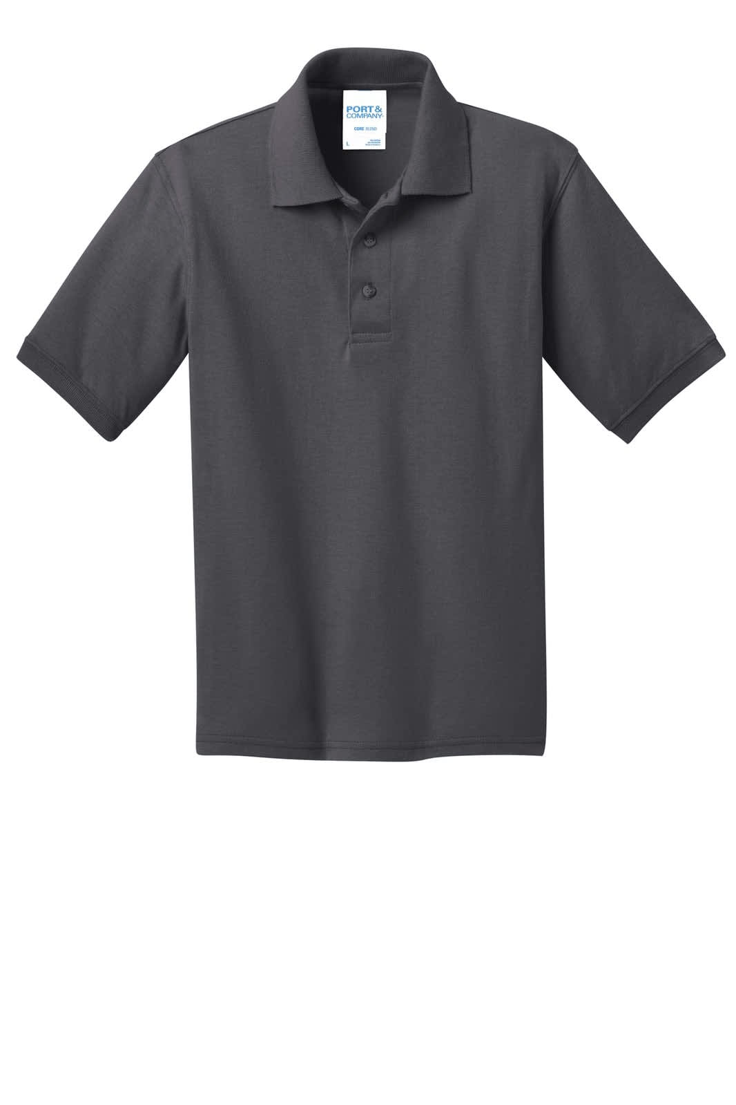Port & Company Youth Core Blend Jersey Knit Polo