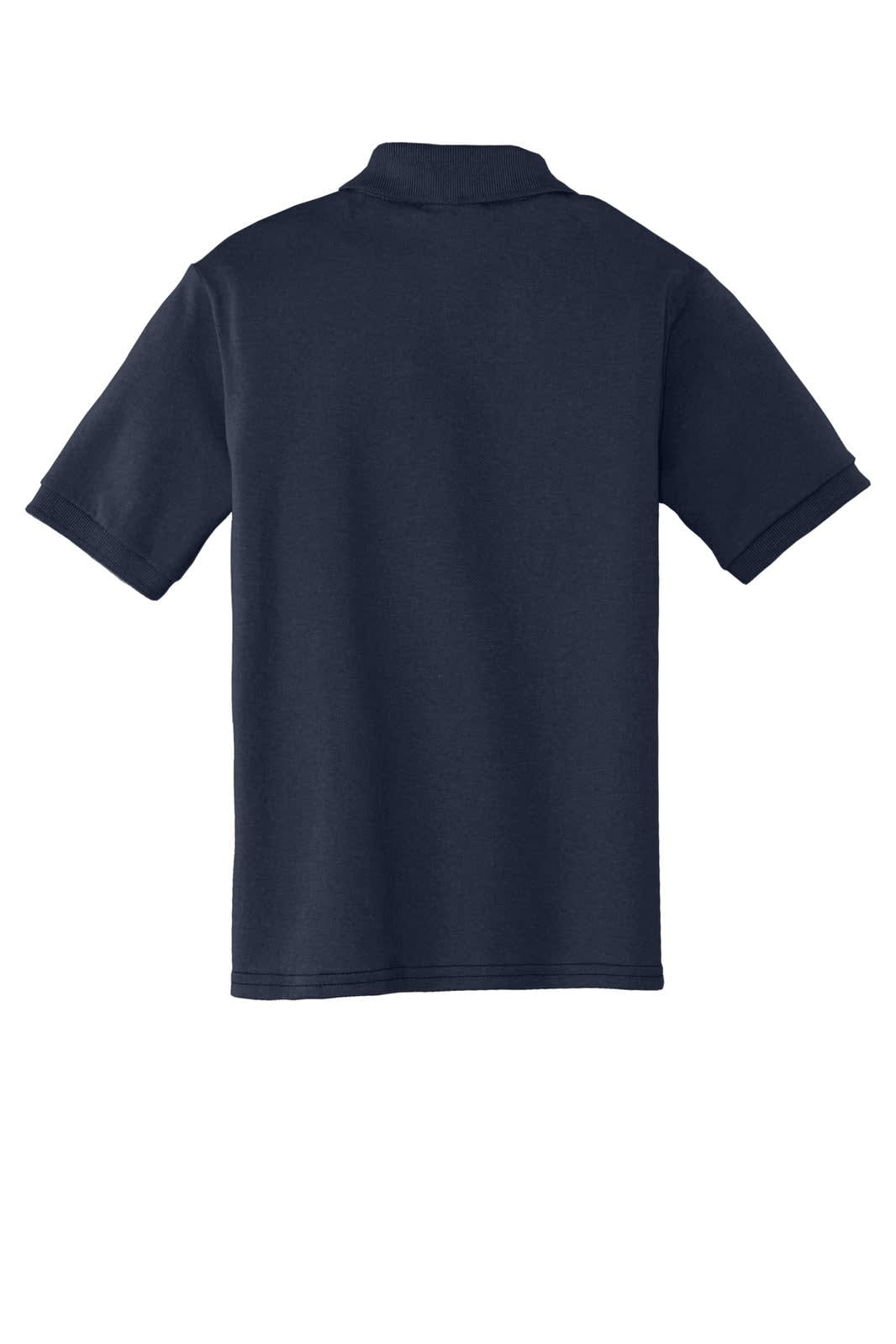 Port & Company Youth Core Blend Jersey Knit Polo