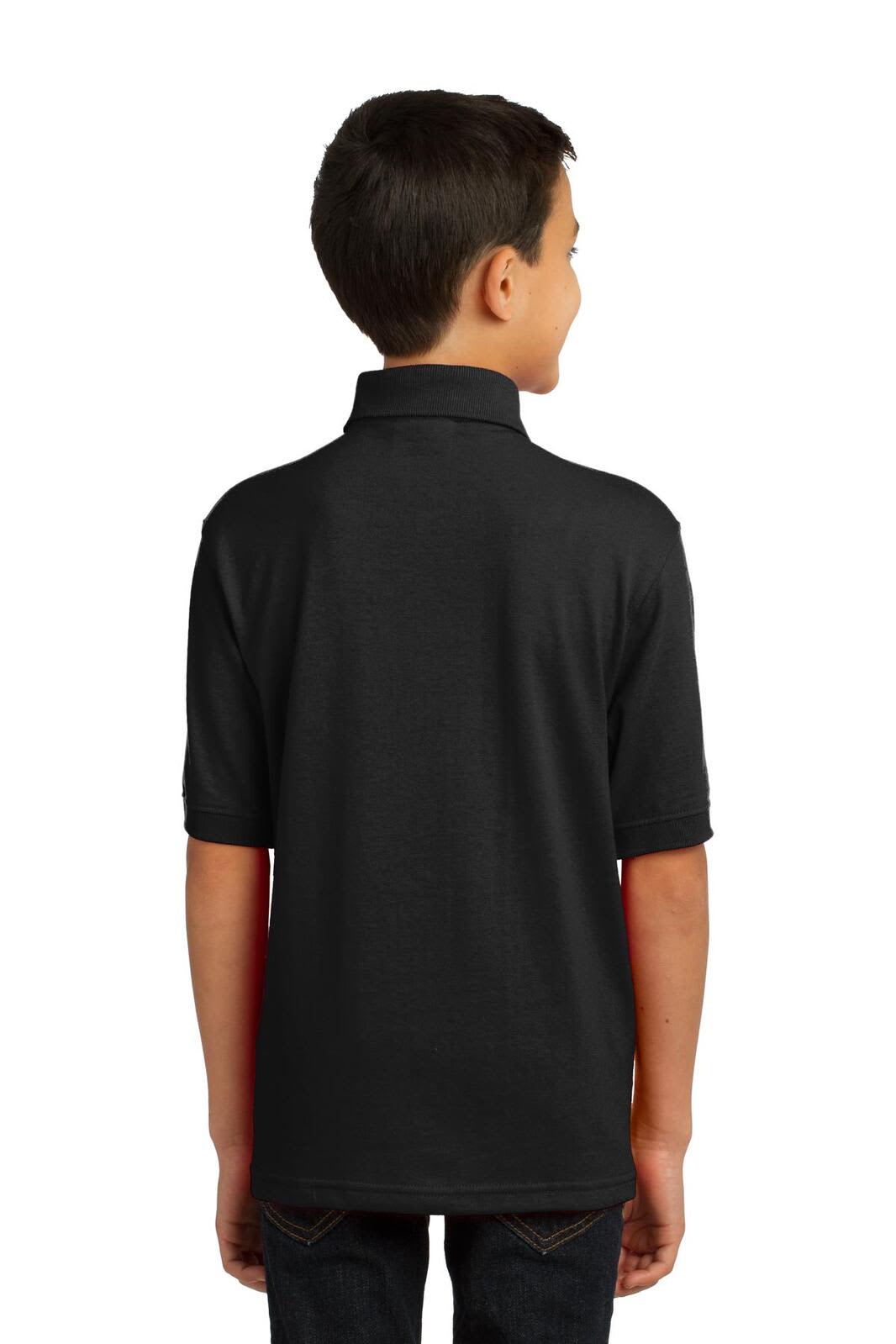 Port & Company Youth Core Blend Jersey Knit Polo