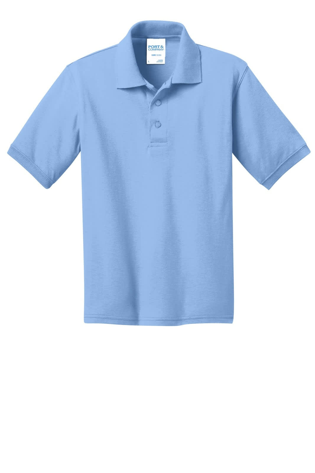 Port & Company Youth Core Blend Jersey Knit Polo