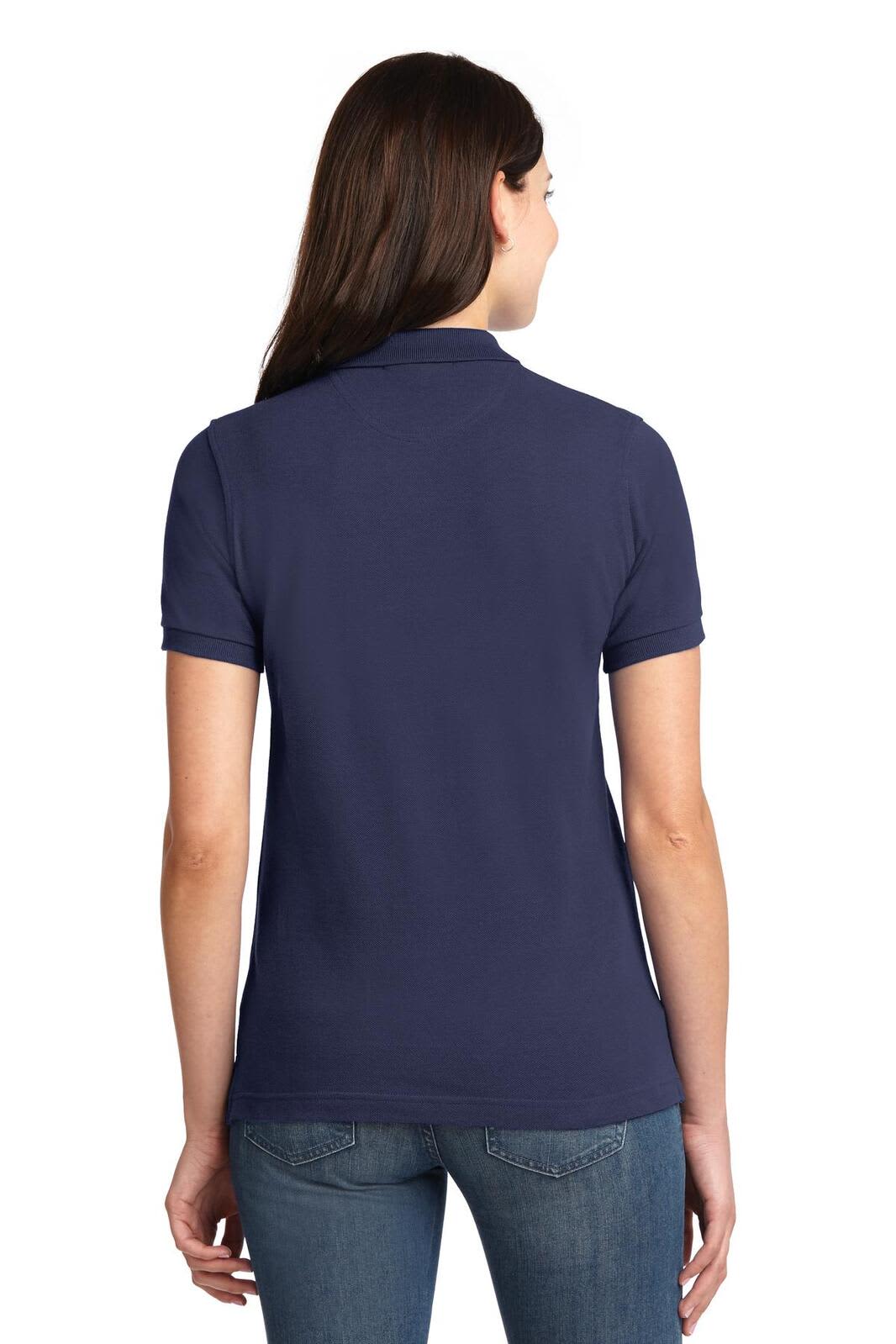 Port Authority Ladies Heavyweight Cotton Pique Polo
