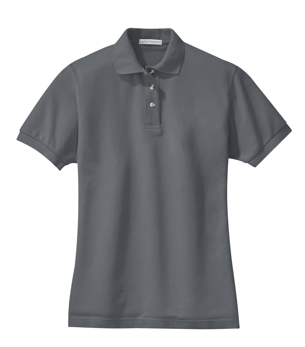 Port Authority Ladies Heavyweight Cotton Pique Polo