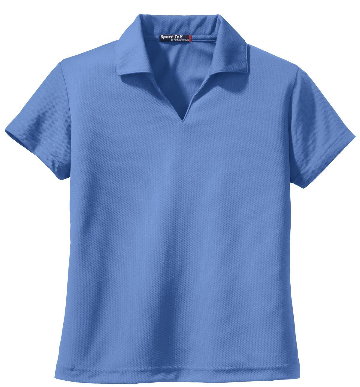 Sport-Tek Ladies Dri-Mesh V-Neck Polo