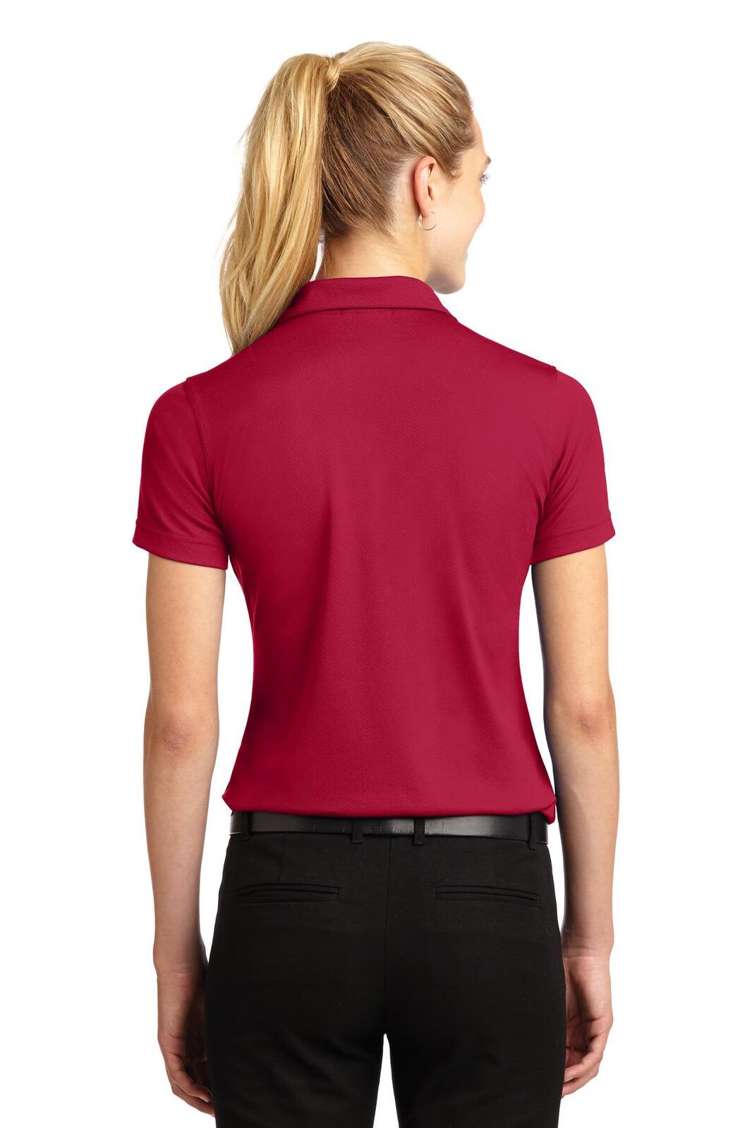 Sport-Tek Ladies Dri-Mesh V-Neck Polo