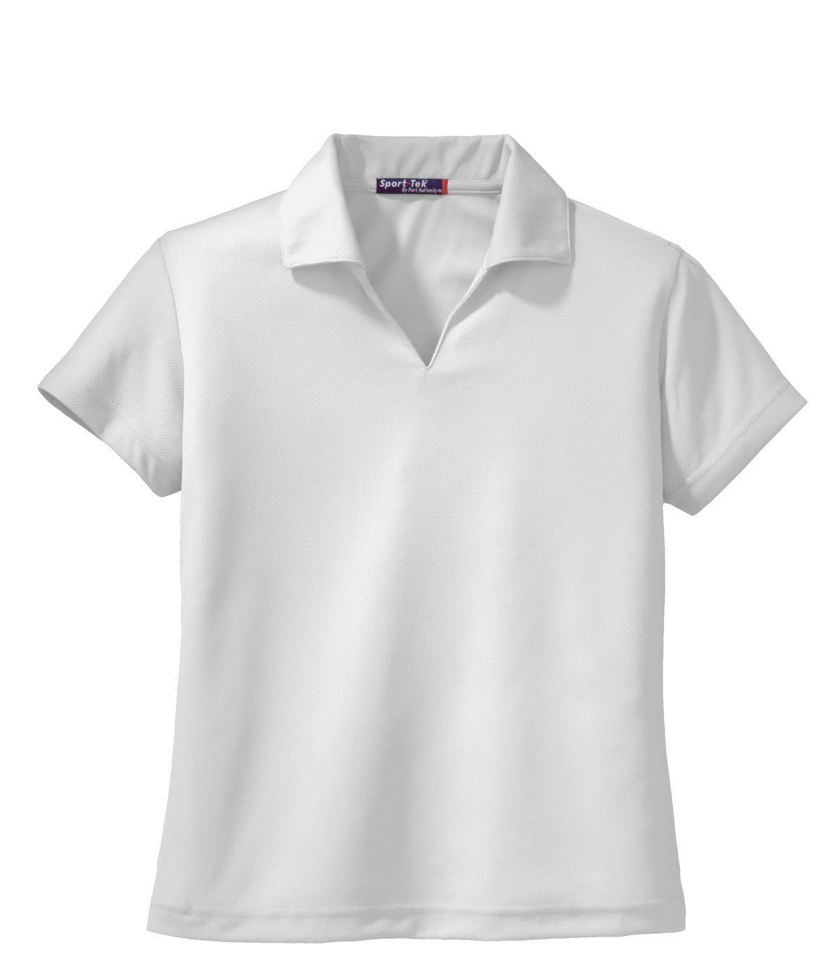 Sport-Tek Ladies Dri-Mesh V-Neck Polo
