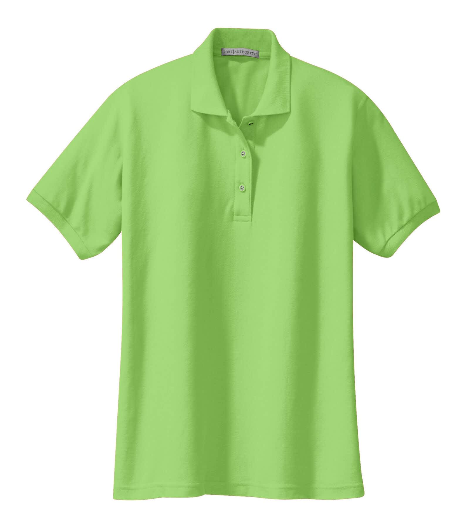 Port Authority Ladies Silk Touch Polo