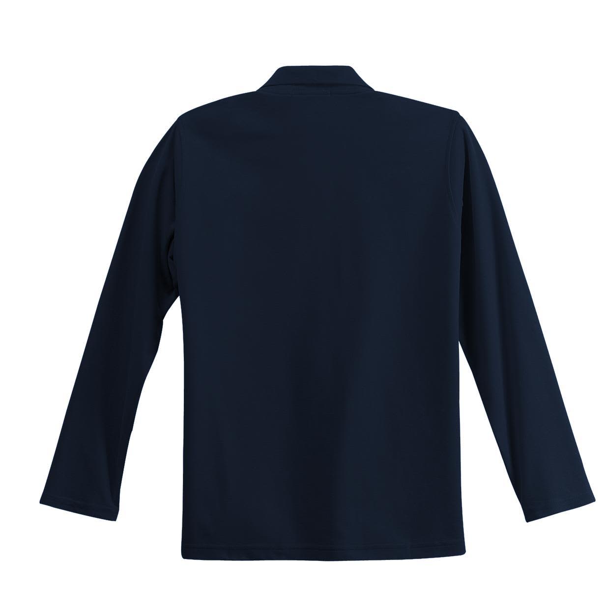 Port Authority Ladies Silk Touch Long Sleeve Polo