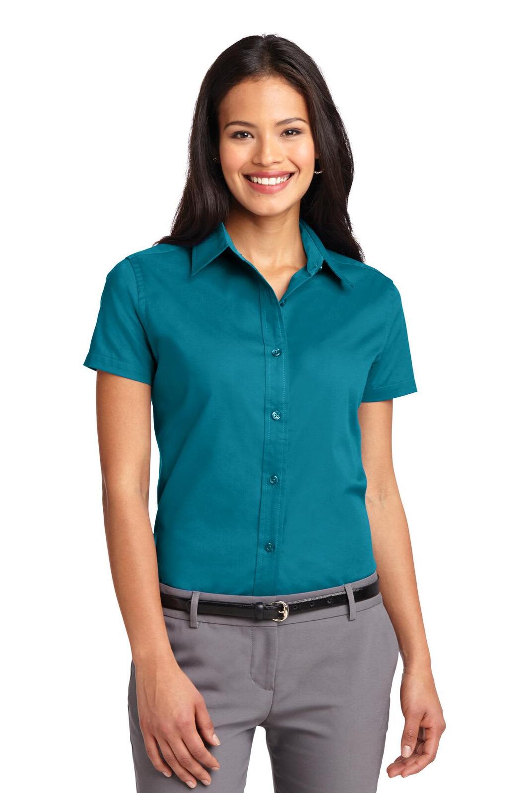 Port Authority Ladies Short Sleeve Easy Care Shirt