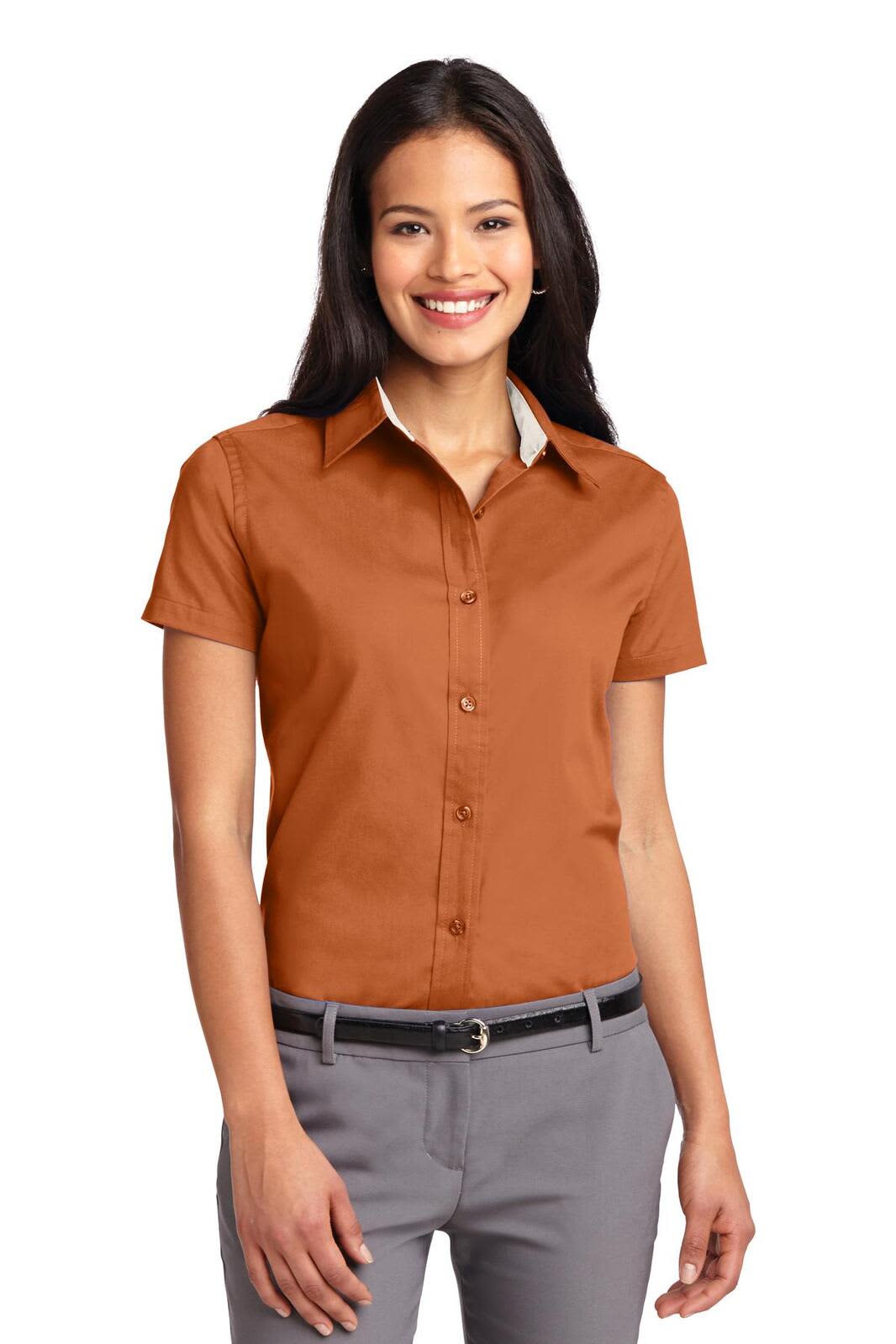 Port Authority Ladies Short Sleeve Easy Care Shirt