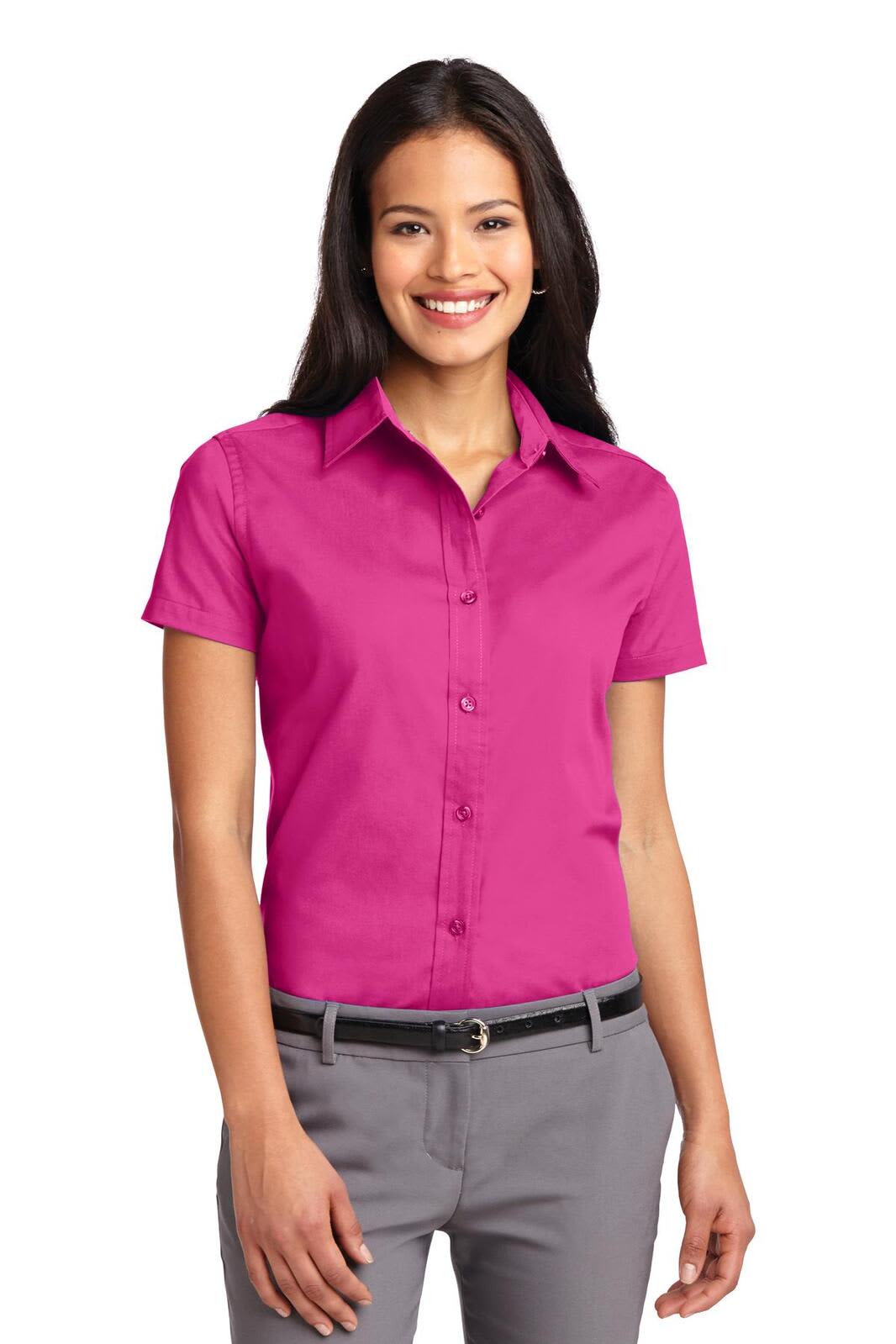 Port Authority Ladies Short Sleeve Easy Care Shirt