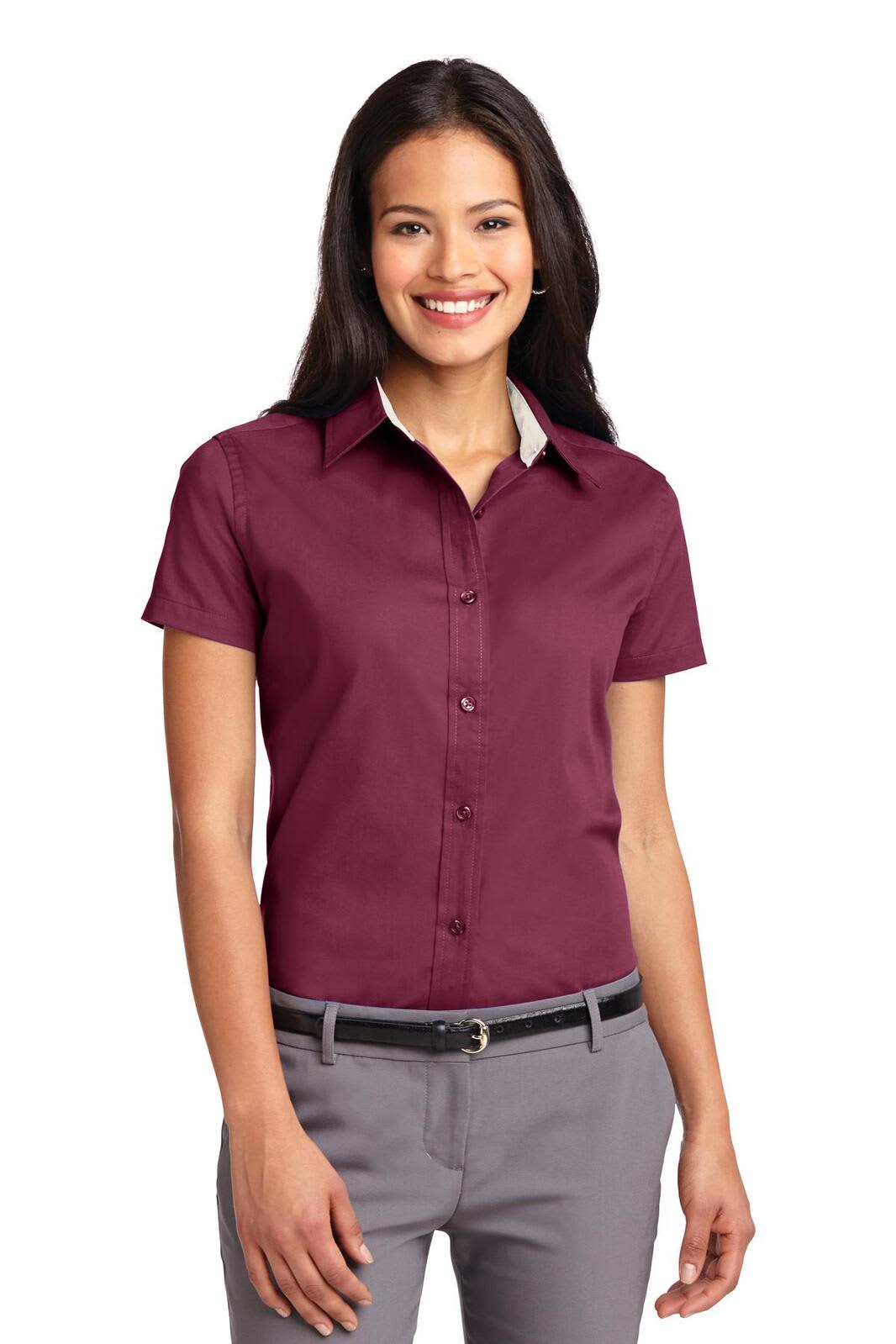 Port Authority Ladies Short Sleeve Easy Care Shirt