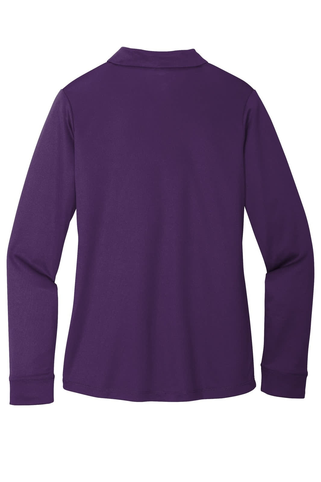 Port Authority Ladies Silk Touch Performance Long Sleeve Polo
