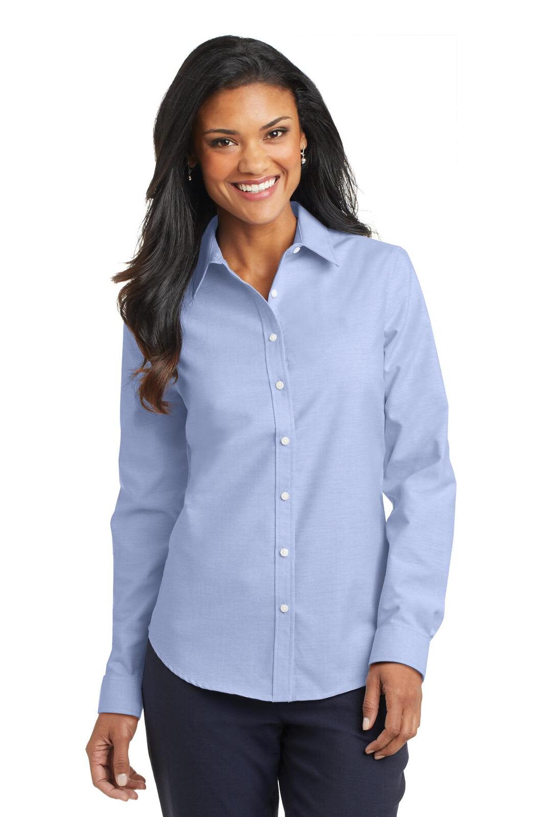 Port Authority Ladies SuperPro Oxford Shirt