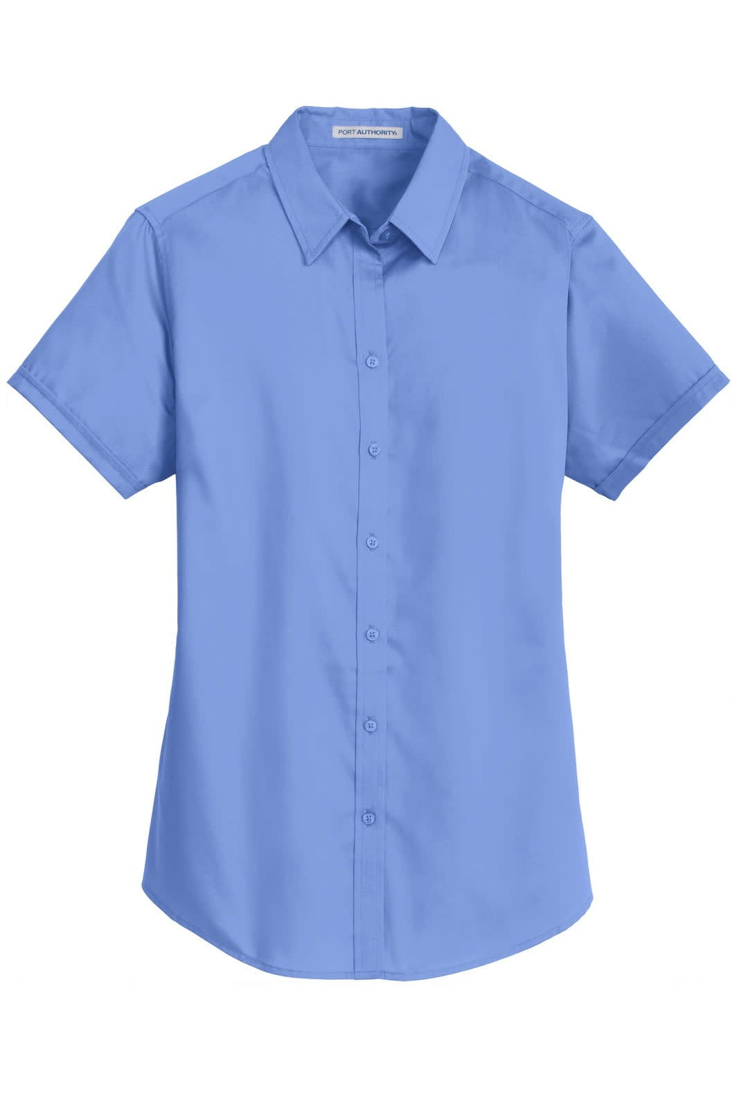 Port Authority Ladies Short Sleeve SuperPro Twill Shirt